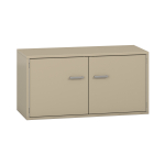 Pureo Kast met dubbele deur decor B 100 x H 50 x D 42 cm