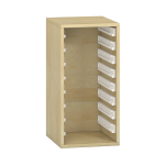 Pureo Kast voor materiaalbakken fineer B 37 x H 75 x D 42 cm