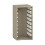 Pureo Kast voor materiaalbakken decor B 37 x H 75 x D 42 cm