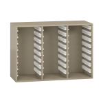 Pureo Kast voor materiaalbakken decor B 107 x H 75 x D 42 cm