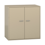 Pureo Kast met dubbele deur decor B 100 x H 100 x D 60 cm